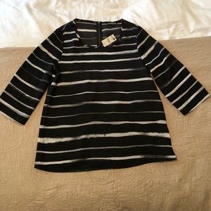 Express striped blouse/shirt. NWT